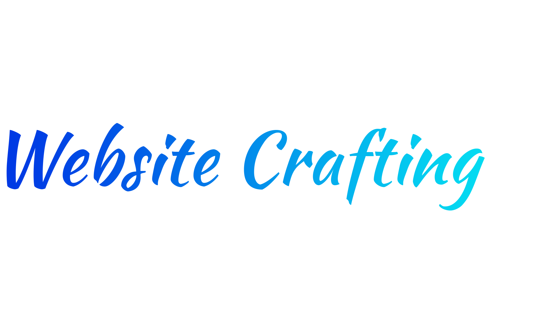Website Crafting 2.0